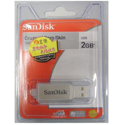 SanDisk(ɵ) Cruzer Micro Skin(2G) Ʒлʱ