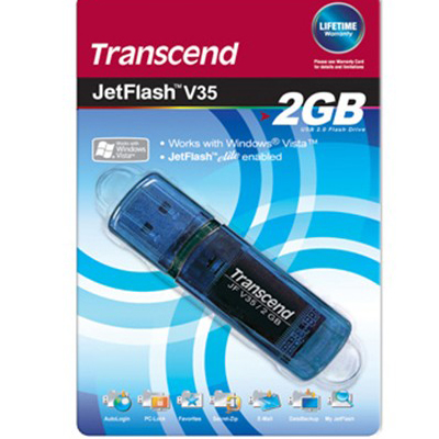 Transcend(����) JetFlash V35(2G) ��Ʒ�л������ʱ�