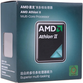 AMD Athlon II X4������II�ĺˣ�640��װCPU��AM3/3GHz/2M��