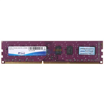 ���գ�ADATA������ǧ�� DDR3 1333 2G̨ʽ���ڴ�