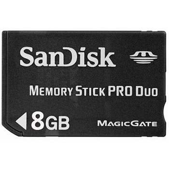 SanDiskϣStandard Memory Stick PRO Duo 8G 